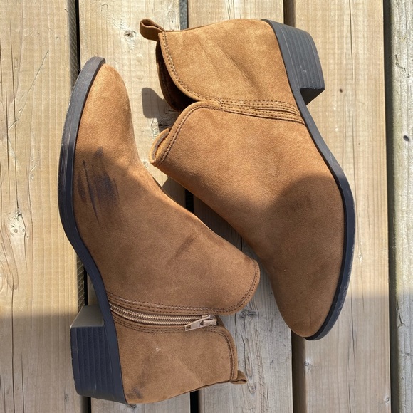Faux suede ankle boots from Shoedazzle - Picture 3 of 5